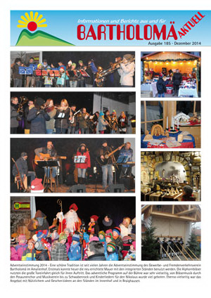 Bericht Adventseinstimmung